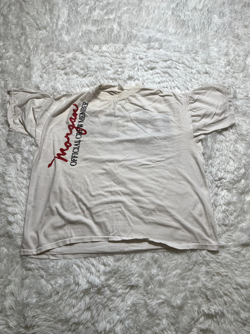 Vintage “Captain Morgan Spiced Rum Morgan Official Crew Member’ Graphic T Shirt